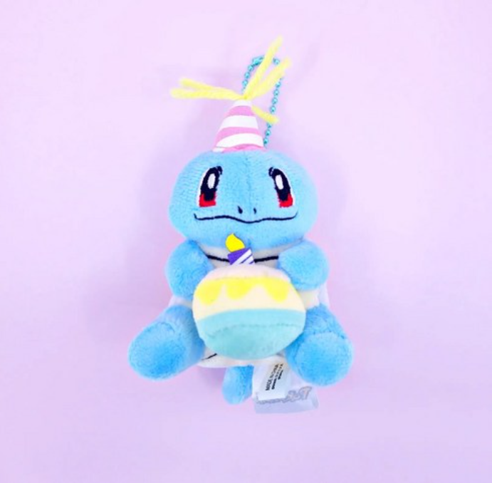 POKEMON SQUIRTLE PLUSH BAG CHARM