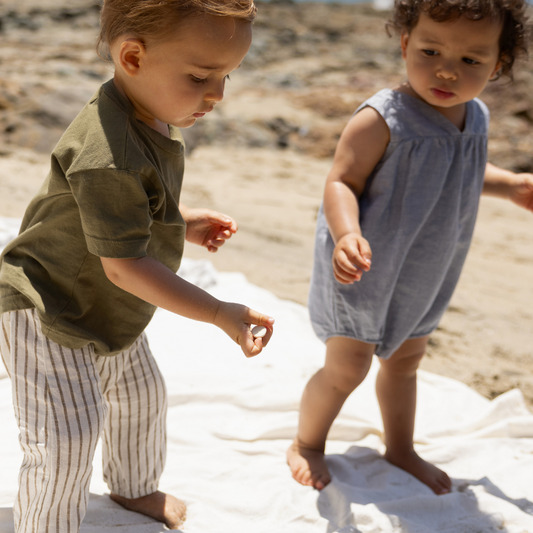 ORGANIC WOVEN BABY PANTS