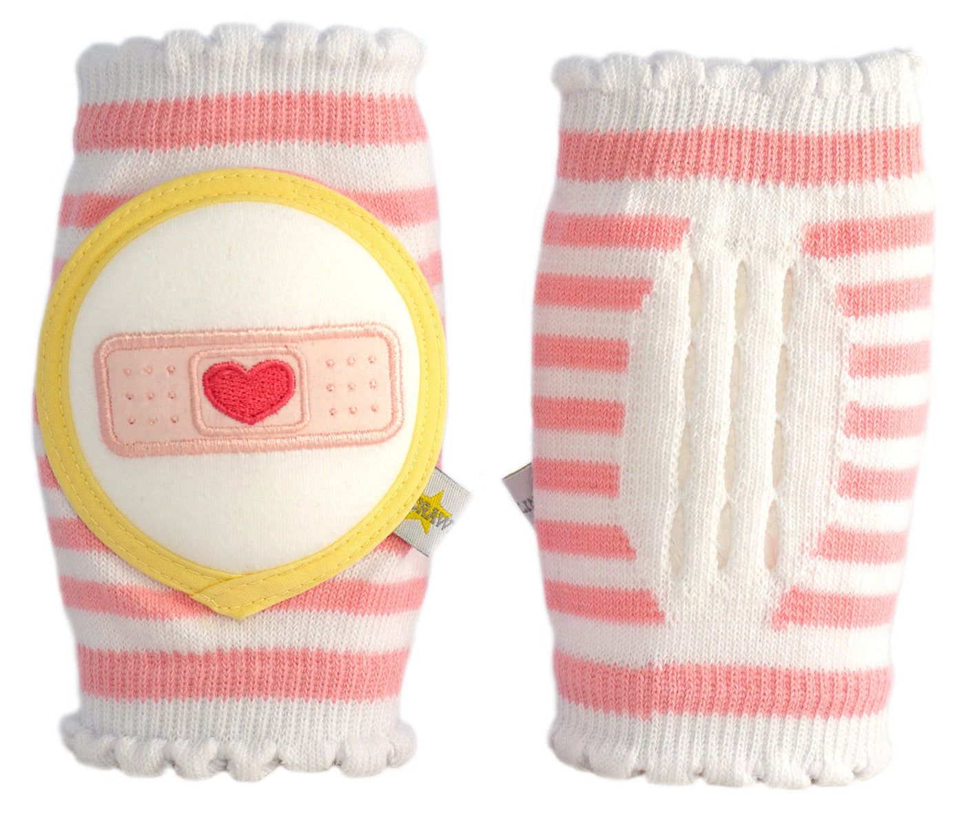 CRAWLINGS KNEE PADS - PINK BANDAGE