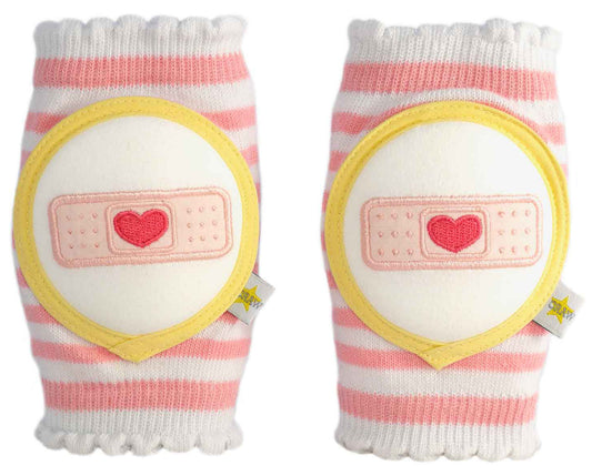 CRAWLINGS KNEE PADS - PINK BANDAGE