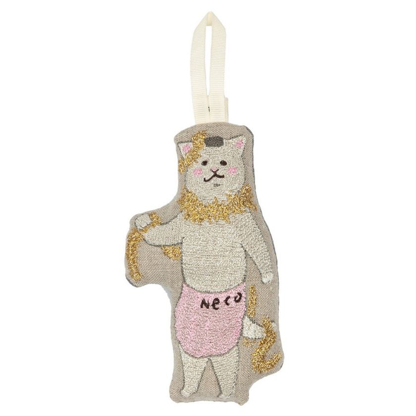 CORAL & TUSK NEKOMURA SAN TINSEL ORNAMENT