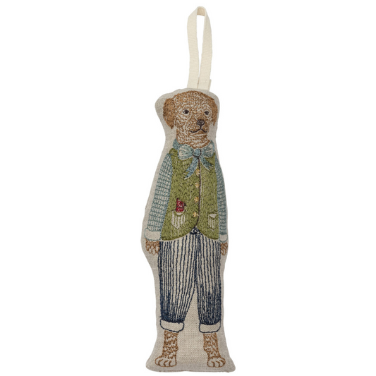 CORAL & TUSK ROCKING DOG ORNAMENT