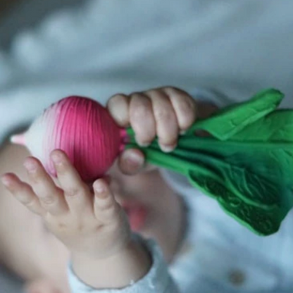 RAMONA THE RADISH TEETHER & BATH TOY