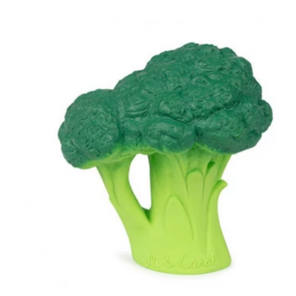 BRUCY THE BROCCOLI TEETHER & BATH TOY