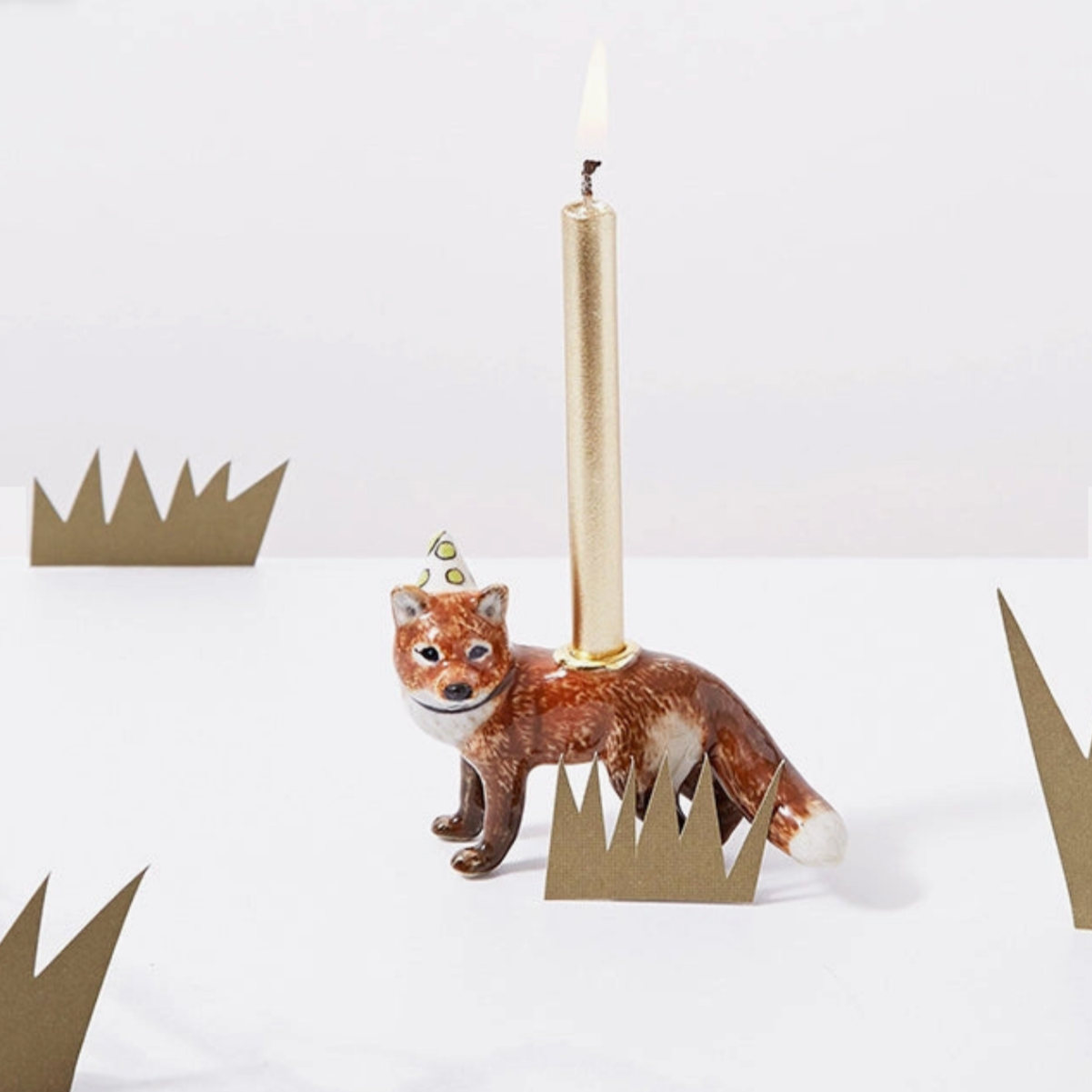 RED FOX CAKE TOPPER