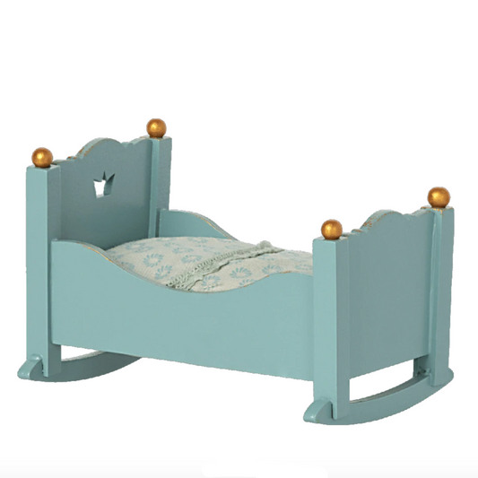 MAILEG MOUSE CRADLE, BLUE