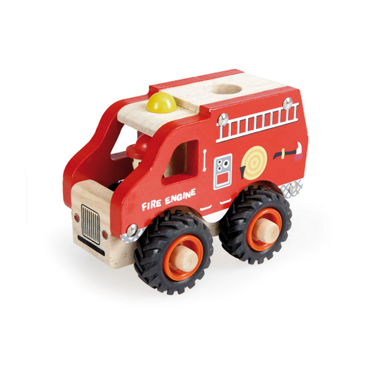 WOODEN FIRE ENGINE