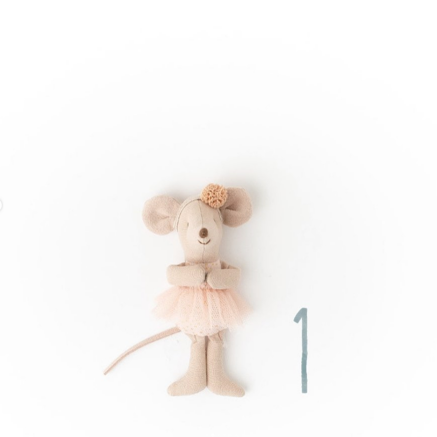 BIG SISTER BALLERINA MOUSE - LIGHT PINK