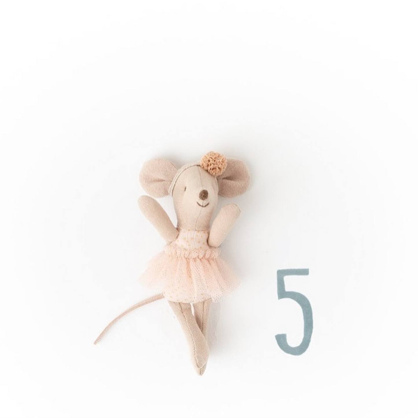 BIG SISTER BALLERINA MOUSE - LIGHT PINK