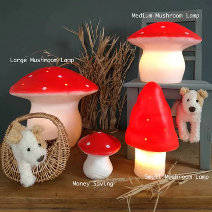 TOADSTOOL LAMP - BLUE