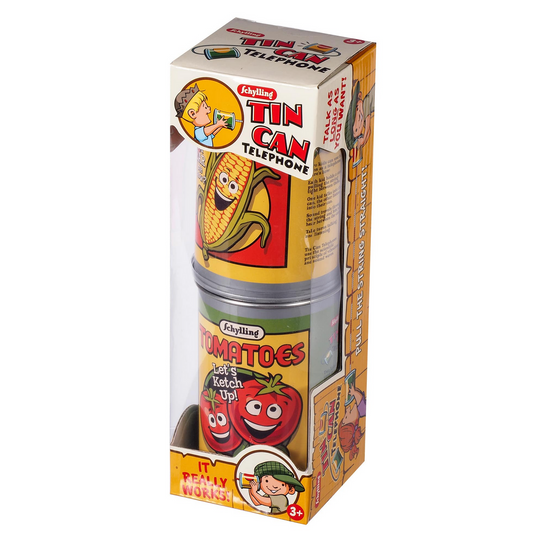 RETRO TIN CAN TELEPHONE