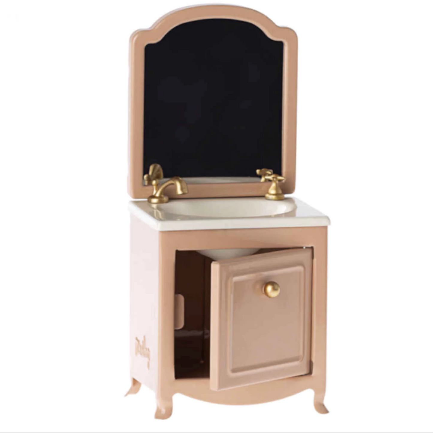 MAILEG MOUSE BATHROOM SINK DRESSER WITH MIRROR