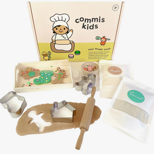 GINGERBREAD COOKIE PLAY DOUGH ACTIVITY KIT