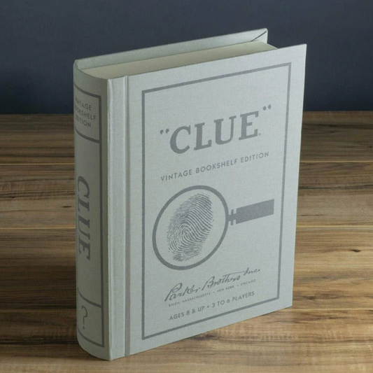 VINTAGE BOOKSHELF - CLUE