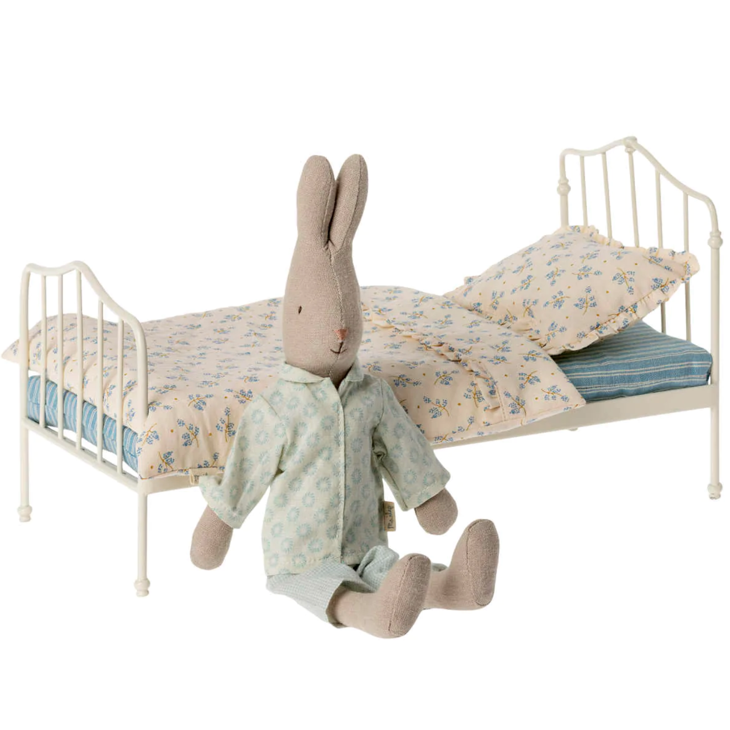 MAILEG MINATURE MOUSE BED MINI - BLUE