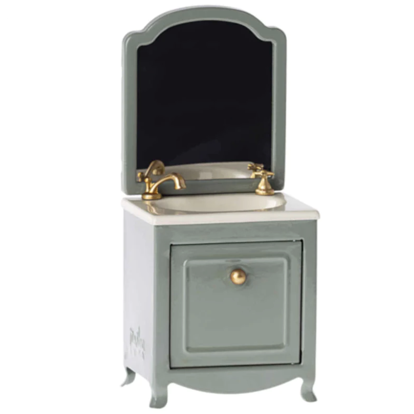 MAILEG MOUSE BATHROOM SINK DRESSER WITH MIRROR