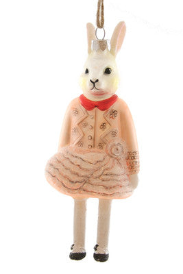WINTER FETE RABBIT ORNAMENT